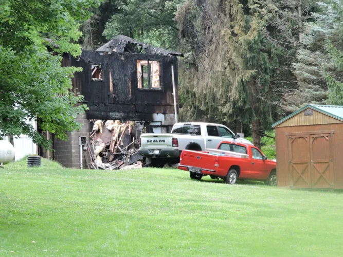 Structure destroyed